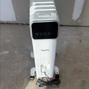 White Electric Heater